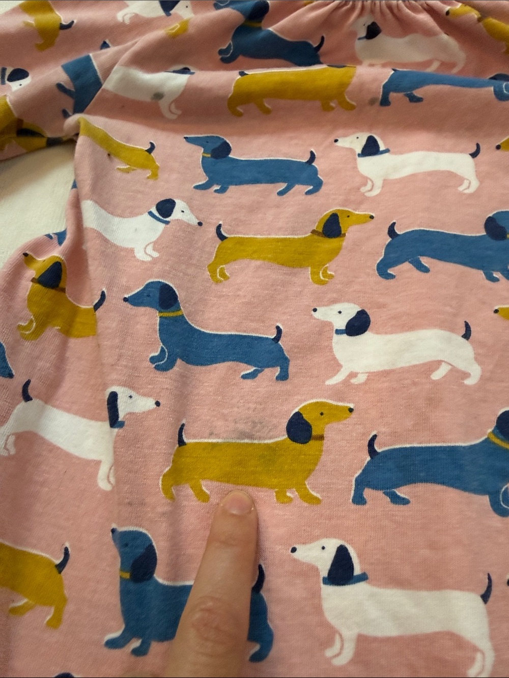 Mini Boden Long Sleeved Dachshund Dress 2-3Y *play condition!* - Picture 4 of 6